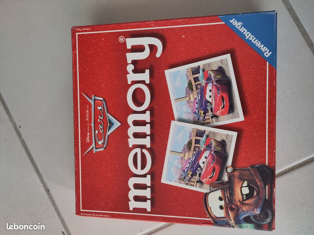 Jeu d'éveil Memory CARS de Disney 4+ (image 4)