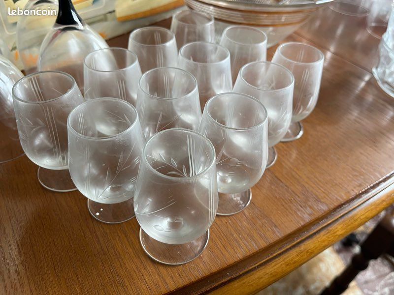 PLATINUX Lot De 12 Verres Élégants – 6x 240 Ml + 6x 360 Ml – Verre Transparent Passe Au Lave-Vaisselle