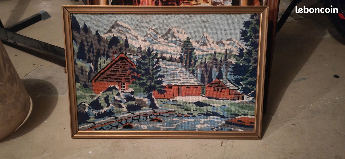 Tableau broderie canevas (image 1)