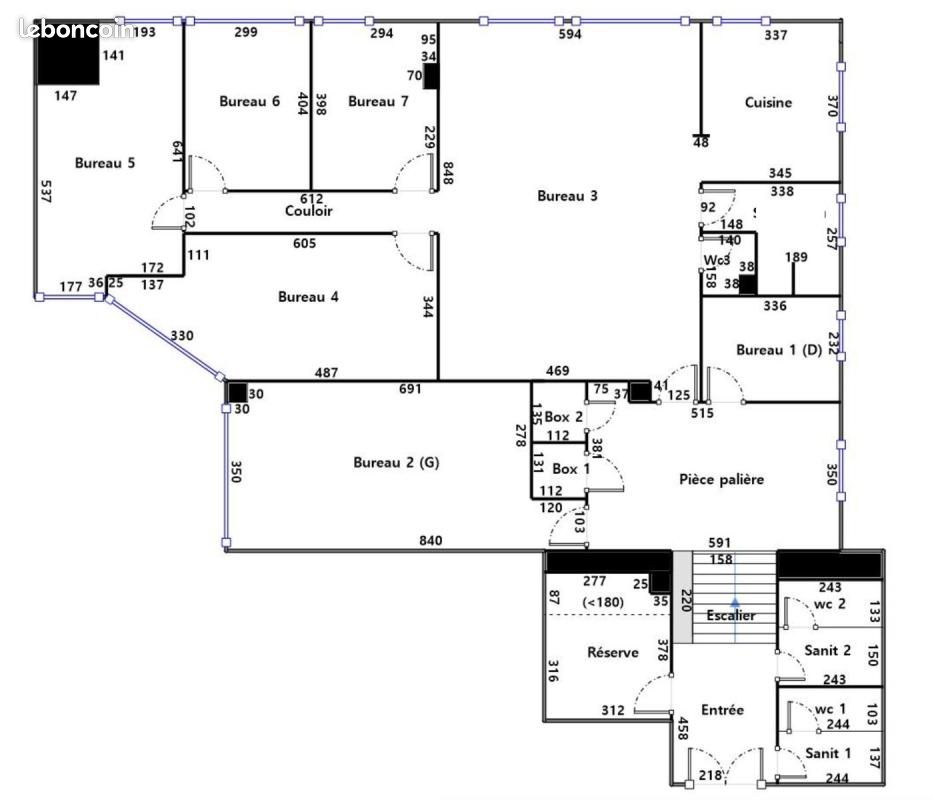 Bureaux 235 m² (image 8)