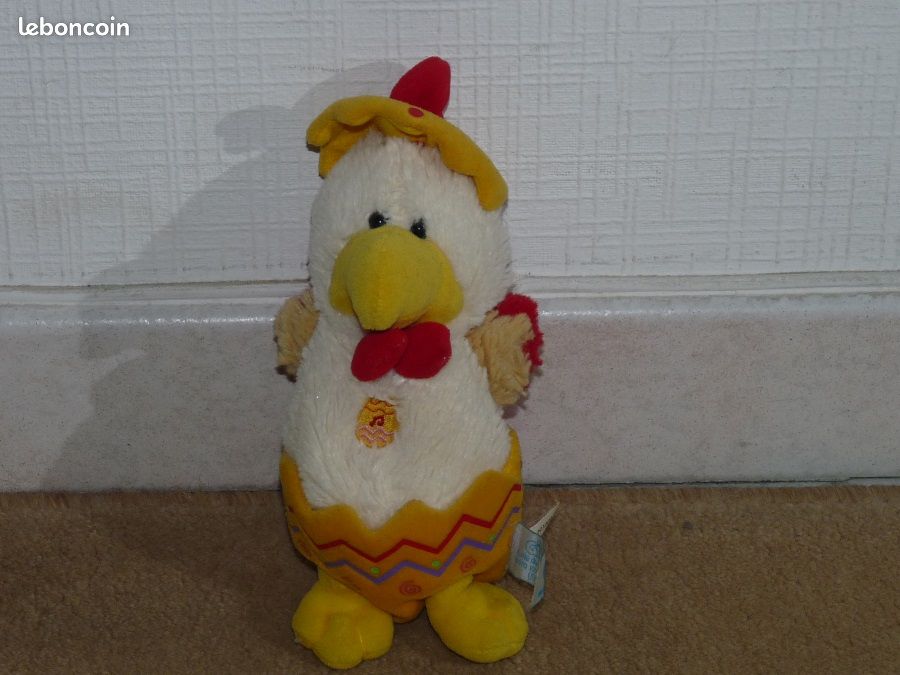 Peluche GIPSY coq musical (Doume) (image 1)