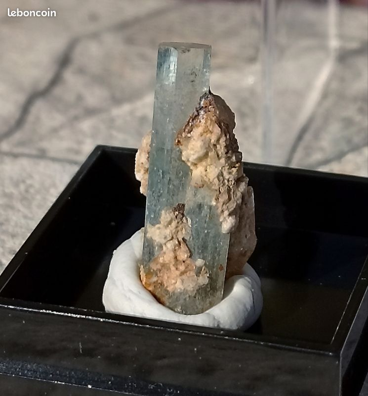 Aigue-marine Naturelle Bleue Verte – 1,19 Carat – Afrique – Sans Traitement