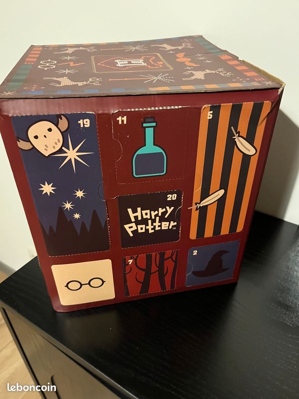Boite cube harry potter calendrier de l'avent (image 3)