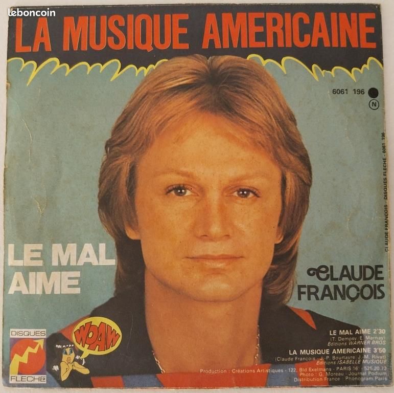 Lot 15 disques 45T chanteurs français année 70 (image 7)