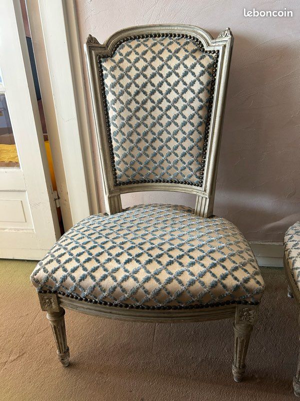 Chauffeuses style Louis XVI (image 4)