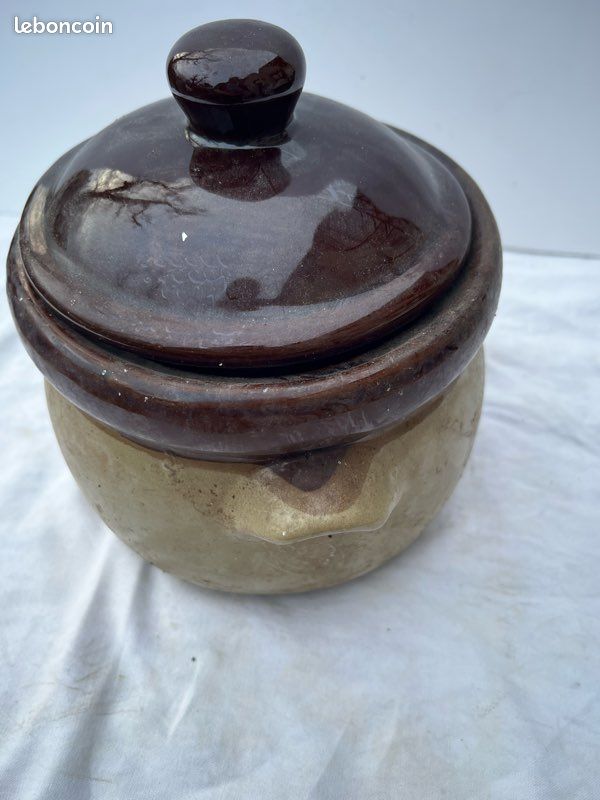 Pot ancien à confits en TBE (image 4)