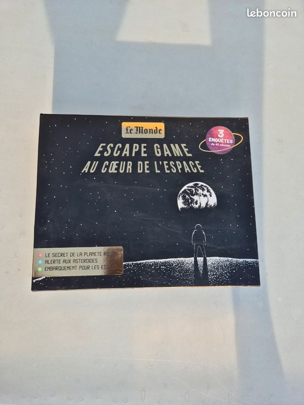 Jeu de société Escape game au coeur de l'espace (image 1)