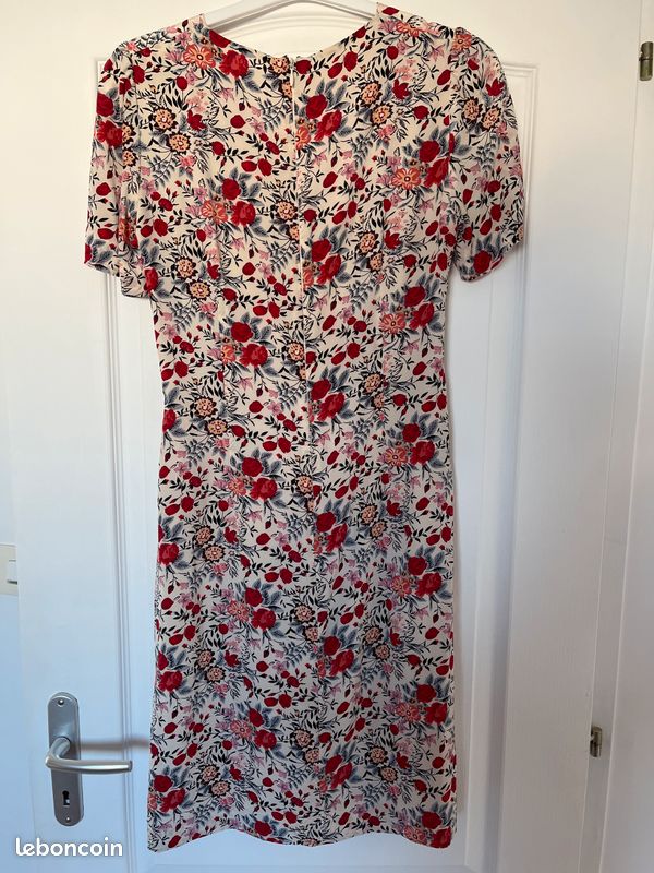 Robe Gérard Darel Taille 36 – Bleu Marine, Coupe évasée Genou