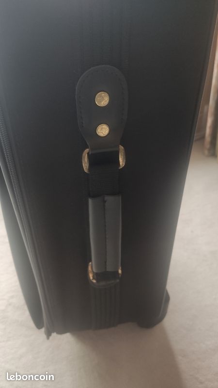 Valise à roulettes NXT Carry on noire en tissu, moyen format TBE (image 5)