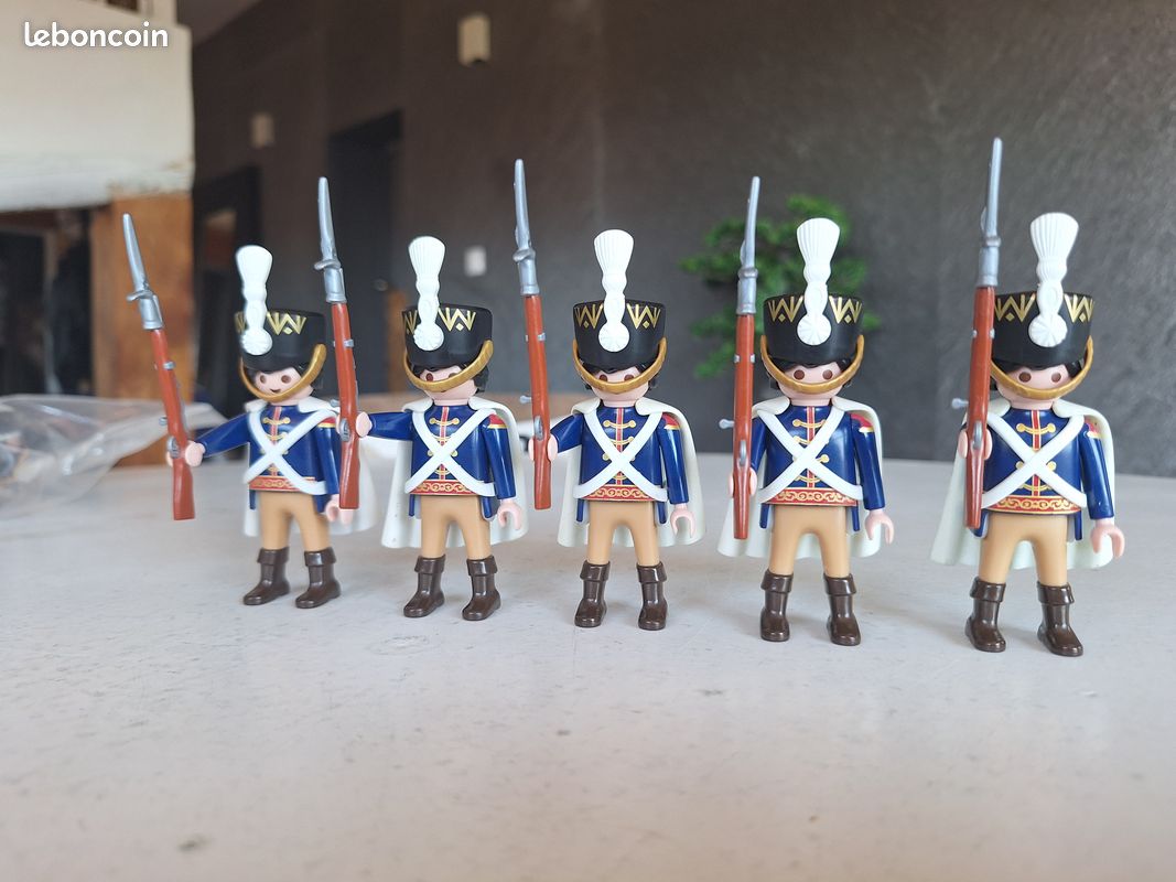 Playmobil Custom Napoleon 1er Empire - Homme Du Train Intendance N°2