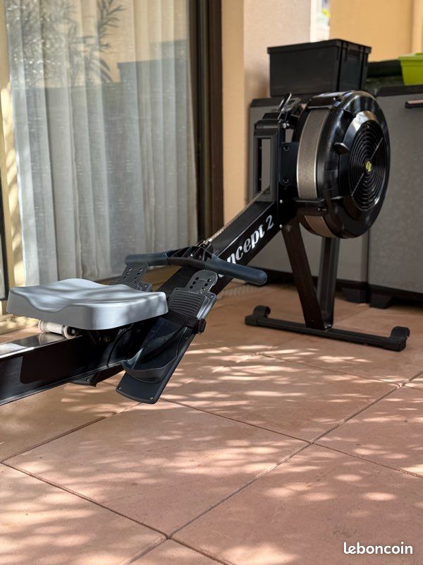 Repose-pieds Concept2 Pour Rameur – Talonnière Réglable, Pièce D’origine (occasion)