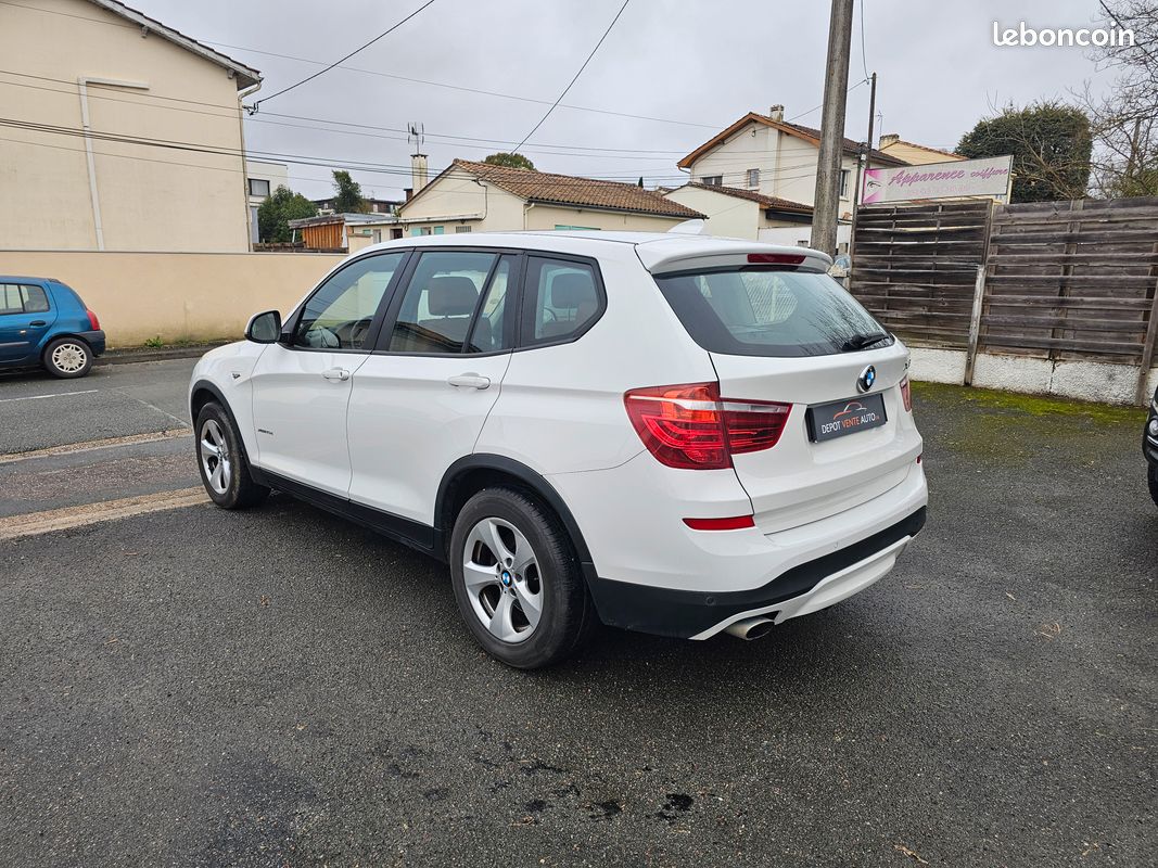 BMW X3 xDrive 20d 190ch Exécutive BV6 - Cuir, GPS, Attelage, Hayon Élec, Suivi (image 5)