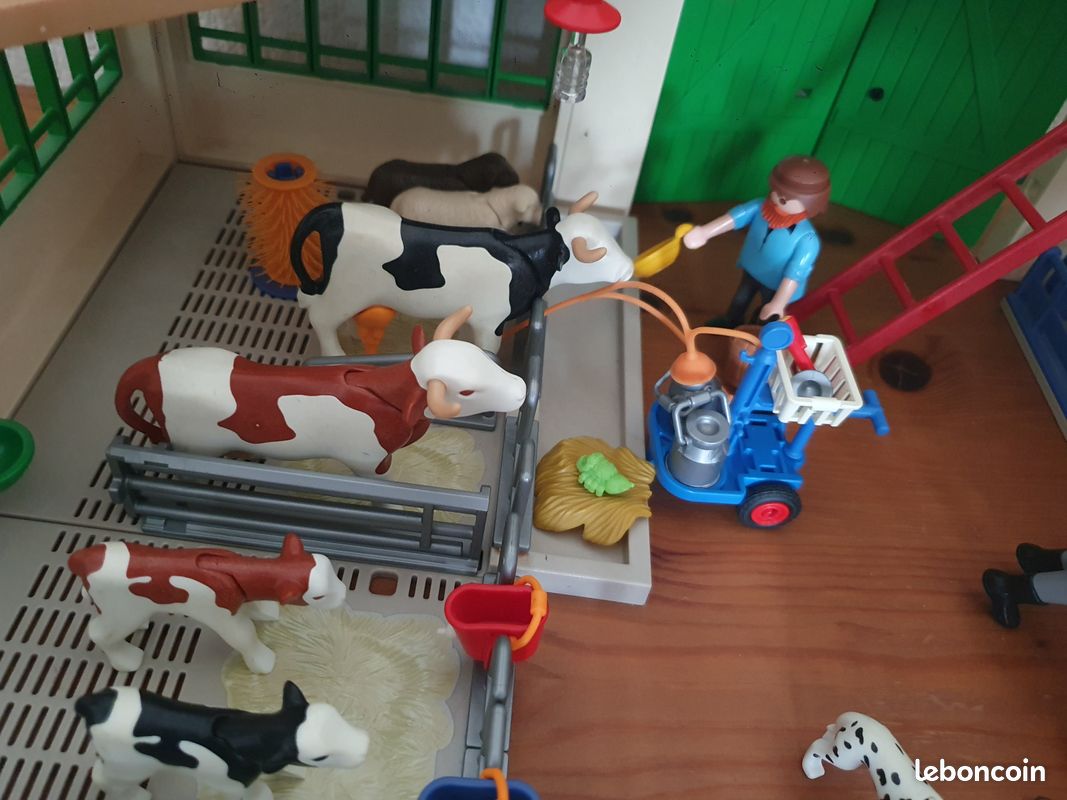 Playmobil ferme tracteur silo 4x4 enclos... (image 19)