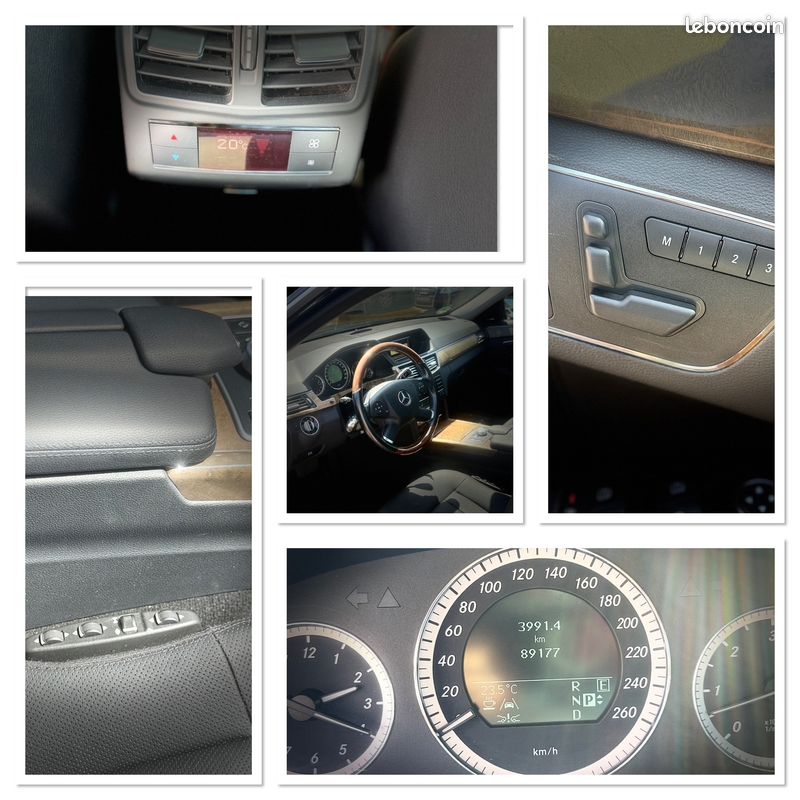 MERCEDES CLASSE E 350 V6 3.0 265 CDI * Full OPTIONS * 89 000 KMS (image 10)