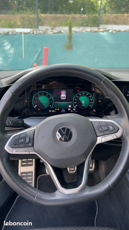 Volkswagen golf 8 style 110 tsi bvm6 active - 10/2022 - 56500KM - gris dauphin - GARANTIE 12 MOIS (image 8)