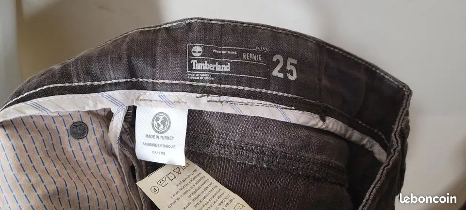 Homme Taille Jean 25 Timberland W 25 L 34 Taille 34 NEUF