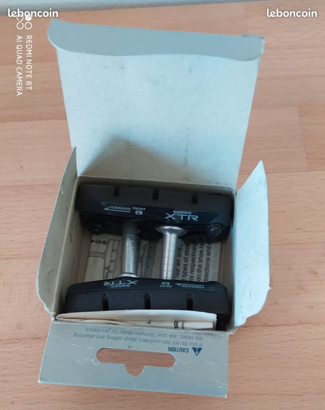 NOS - PATINS de freins VTT vintage Shimano XTR M900 - 1992 EUR 89,00 - FR