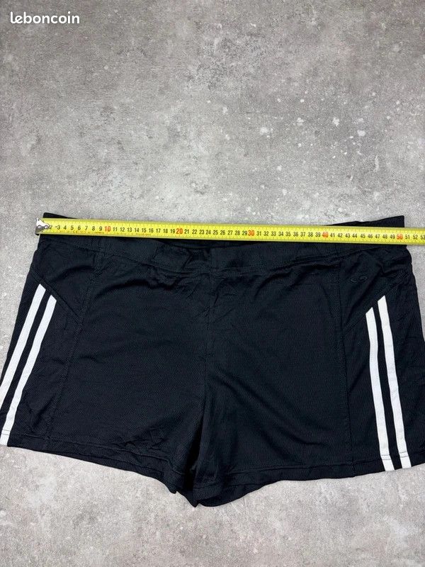Short de sport Champion Running Football noir blanc Xl Femme polyester #U1795 (image 5)