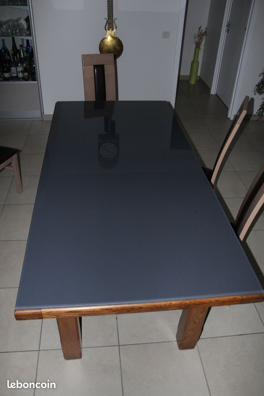 Plateau de verre pour table (image 1)