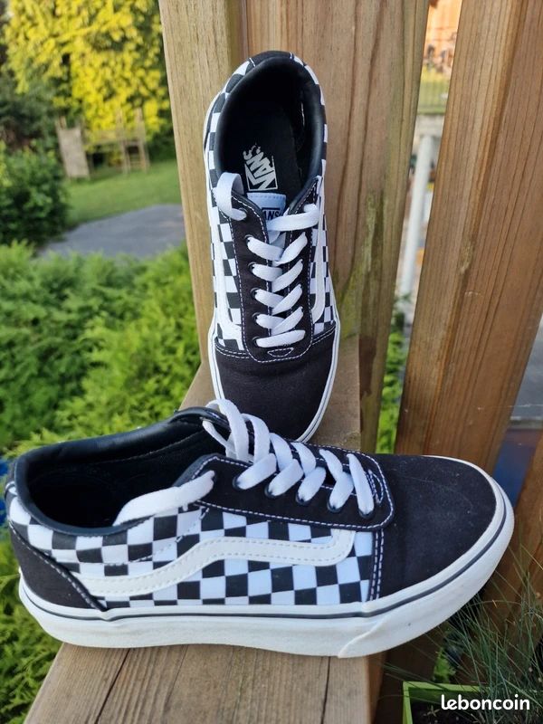 Vans basket Sneakers damier P36 super bon état Chaussures