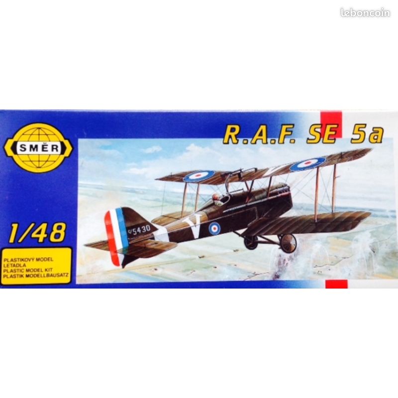 Maquette RAF SE5 A SMER 1/48 (image 1)