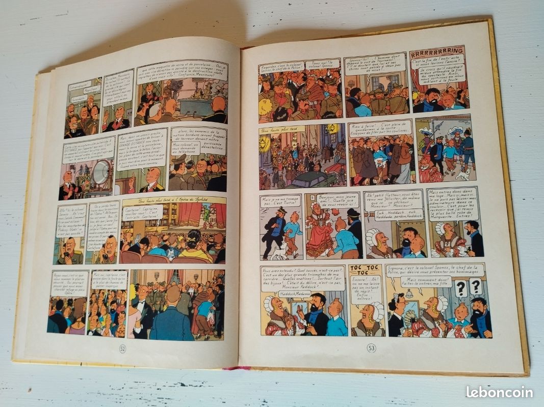 Vend b20 1956 l'affaire tournesol (image 19)