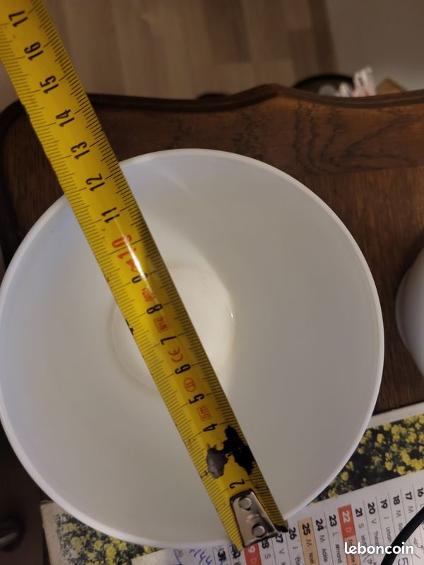 Amphore Terre Cuite Peinte A La Main, Design Années 60, Signé " Tm