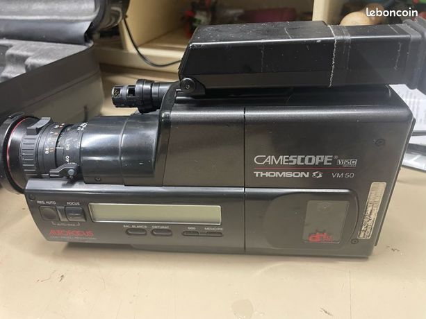 Caméra vidéo couleur THOMPSON modèle CC03T vintage (rare - non testée