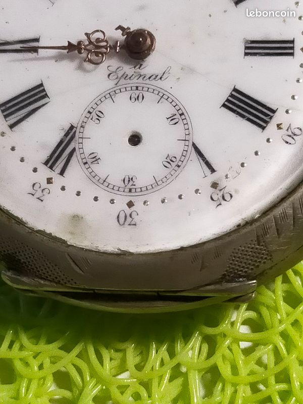 Montre De Poche Vintage Gousset Française Ancienne - 1800-1809, Rare, Occasion