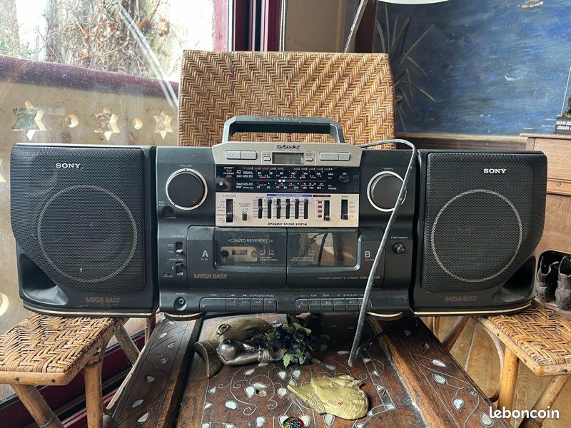 Cd radio cassette sony (image 1)