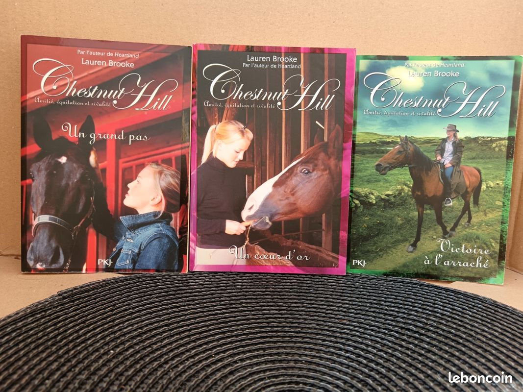 Vend 4 livres l'auteur Lauren Brooke pour les lecteurs passionnés d'équitation 🏇 (image 1)