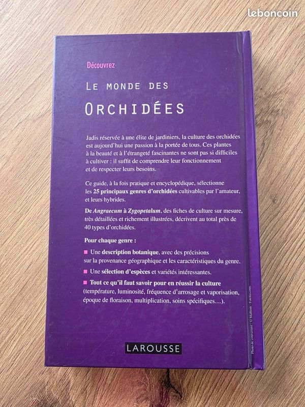 Livre Le monde des Orchidées (image 2)