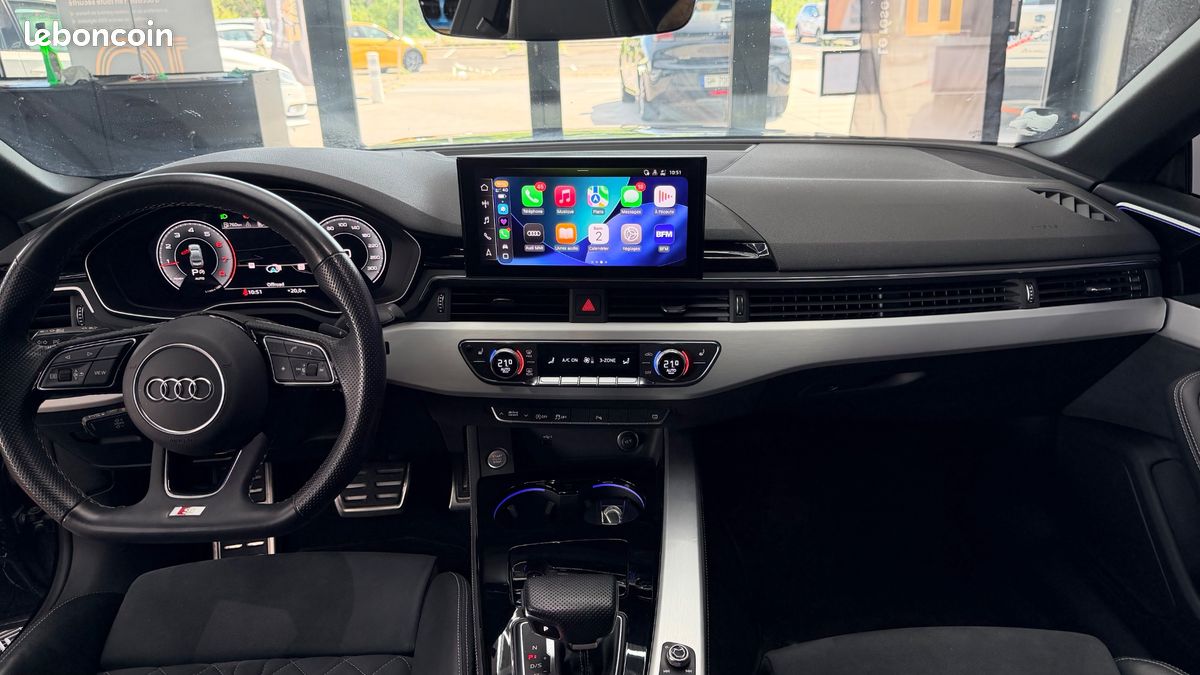 AUDI A5 COUPE 2.0 40 TFSI 205 HYBRID MHEV S-LINE BVA-APPLE CAR PLAY-GARANTIE 6 MOIs (image 3)
