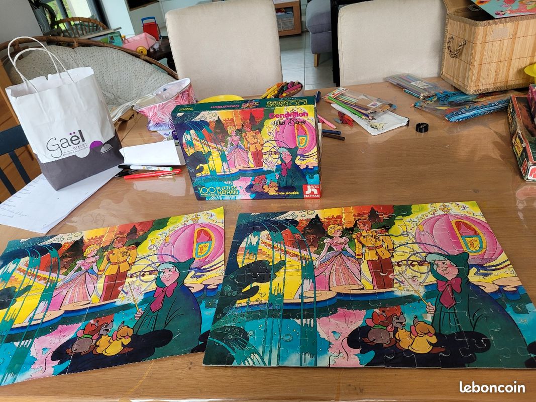 Puzzles disney princesses cendrillon, pocahontas... (image 7)
