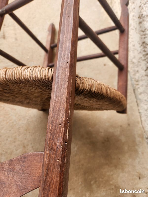Chaises rustique vintage (image 8)