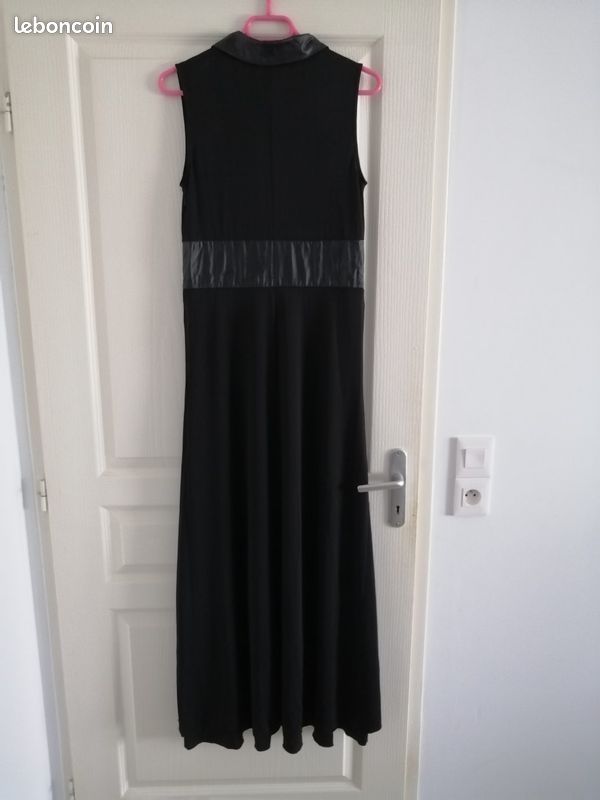Robe de soirée noire taille 40 (image 4)