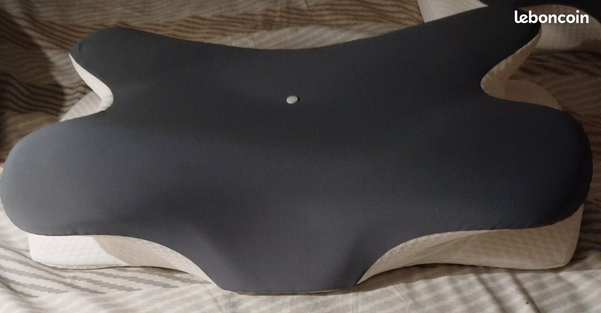 Lot de 2 oreillers cervicaux ergonomiques (image 2)