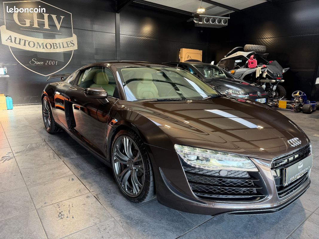 Audi R8 Coupe 4,2L FSI V8 430Ch QUATTRO S-TRONIC PACK CARBONE (image 5)
