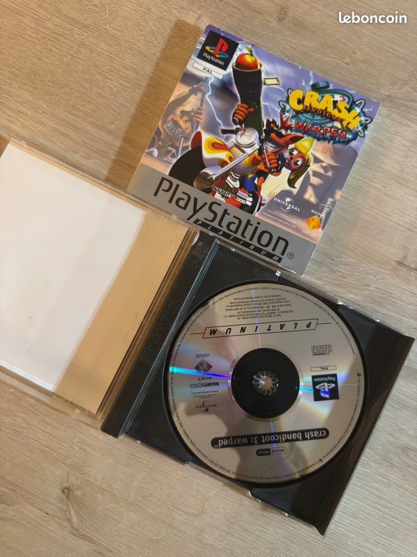 SONY PLAYSTATION PS1 - Crash Bandicoot 3 Warped - PAL EUR 22,99