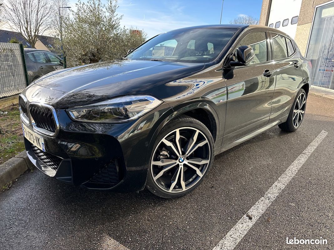 BMW X2 SDrive 20i 192 DKG7 M Sport TOIT PANORAMIQUE / CONNECTED DRIVE / SIEGES CUIR / JANTES 20 / AFFICHAGE TETE HAUTE HUD / FULL OPTIONS / GARANTIE 6 MOIS / POSSIBILE FINANCEMENT ET GARANTIE 60 MOIS (image 9)