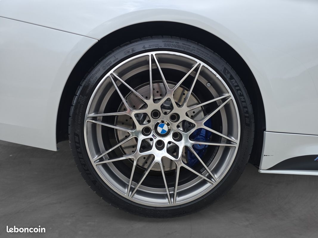 BMW SERIE 4 F83 M4 PACK COMPETITION DKG7 Cabriolet - 3.0i 450Ch - Garantie 12 mois (image 18)