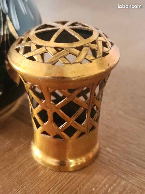 RARE LAMPE BERGER ancienne verre opaline rose / Parfum vintage Fragrance Lamp ✨ EUR 10,00 - FR