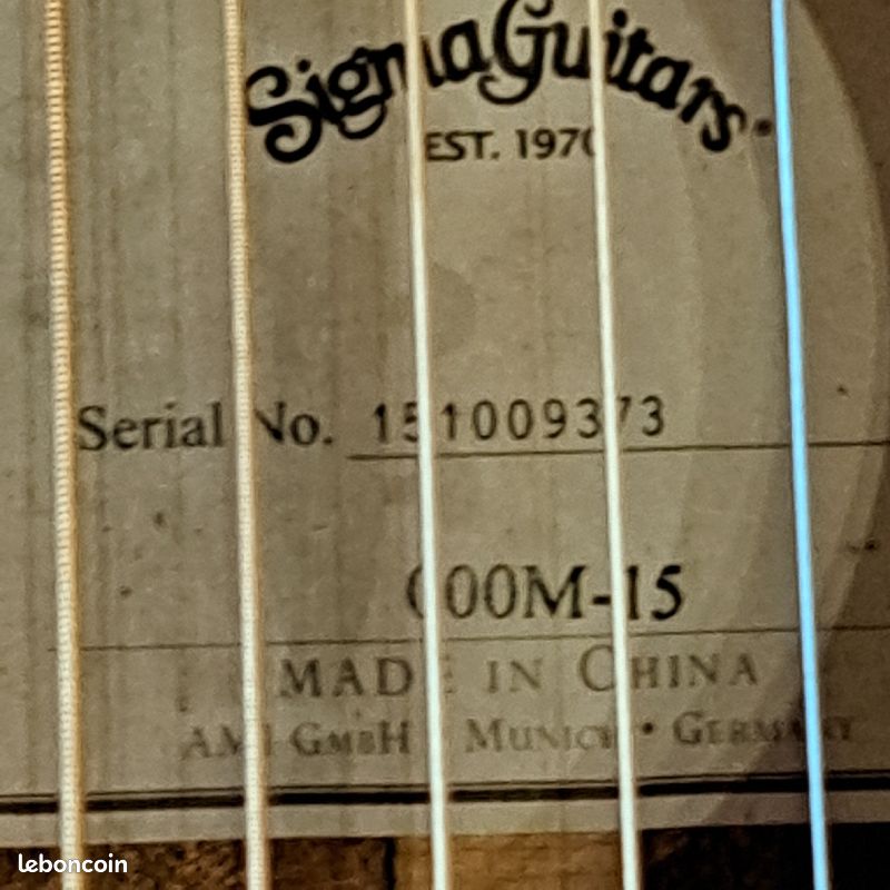Guitare sigma (image 1)
