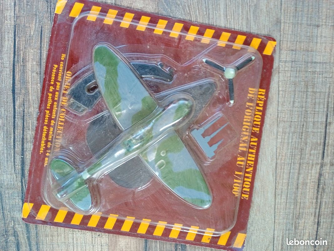 LA-5 Flugzeug, Scale 1:72, Die Cast, Metal, made in USSR