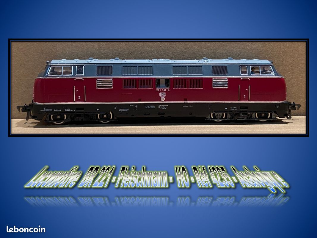 Fleischmann H0 - 396091K - Locomotive électrique - E60