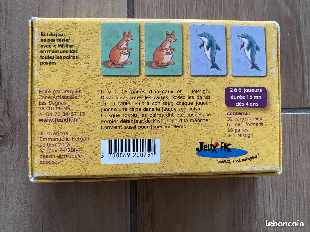 Mistigri animaux 4 ans (image 3)