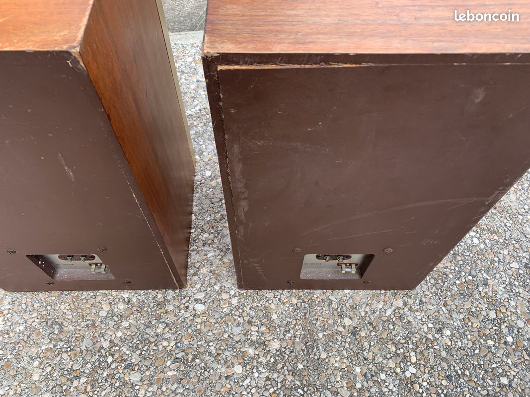 Paire d'enceinte baffle haut-parleur hifi vintage JMR Jean Marie Reynaud Saltarelle Série 2 (image 9)
