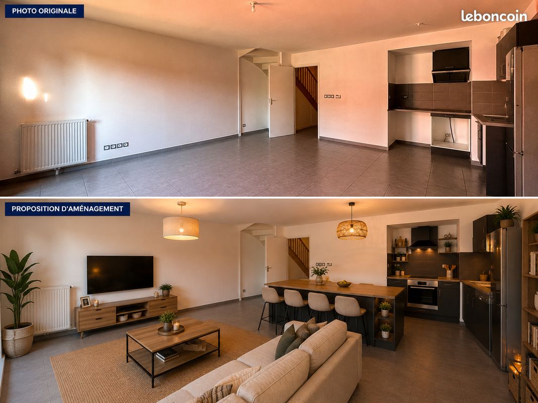 Maison familiale récente 91 m² – Résidence sécurisée avec jardin, garage et salle de sport – Saint-Jean (31240) (image 2)