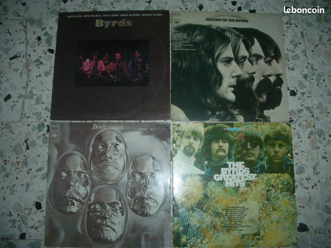 Lot vinyle 33 tours the byrds (image 1)