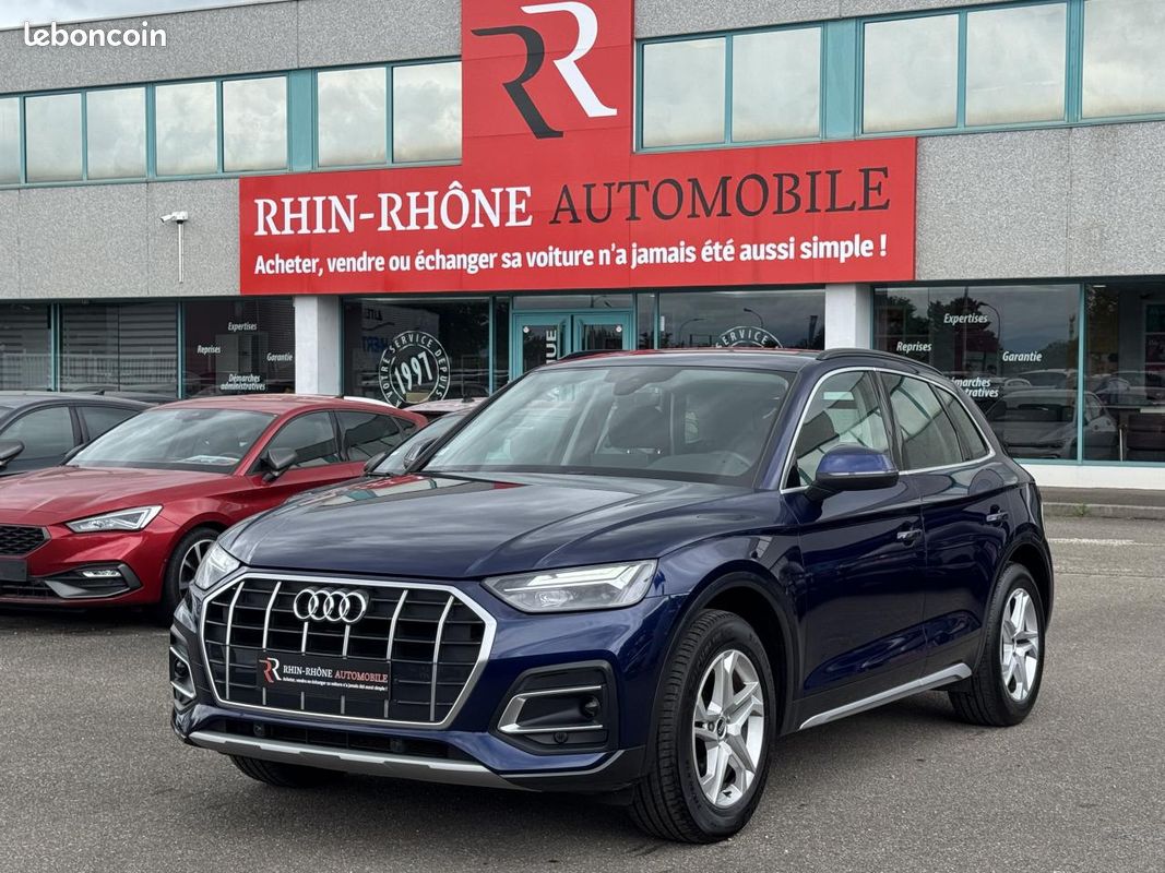 AUDI Q5 Phase 2 35 TDI 163ch S-tronic Advanced Attelage Camera Side Assist Led Gps Siege Chauffant (image 1)